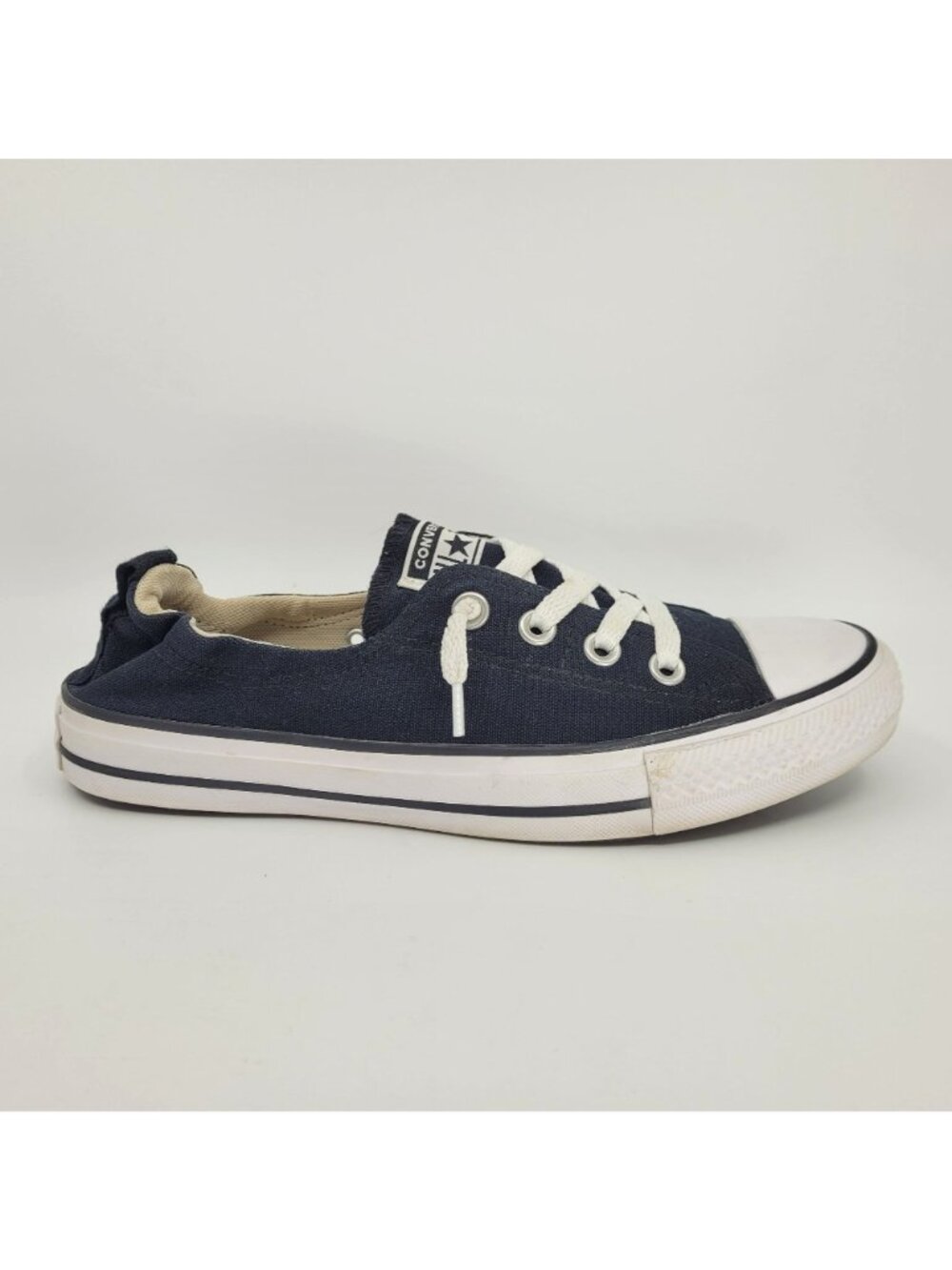 Converse Chuck Taylor All Star Shoreline Women's 9 Slip on Sneakers Black - Picture 3 of 11